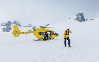 Travelers can explore Antarctica via helicopter with Quark Expeditions
