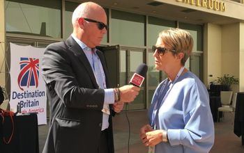 1-2-1: John Kirk speaks 1-2-1 with VisitBritain's Carol  Dray