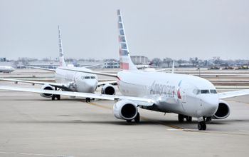 American Airlines, aircraft, two airplanes, airplanes