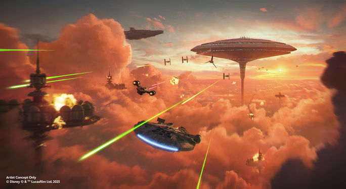 Disney, Smugglers run, star wars, millennium falcon