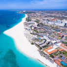 A picturesque Aruban coastline.