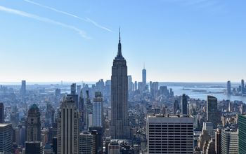 Empire State Building & New York City Skyline