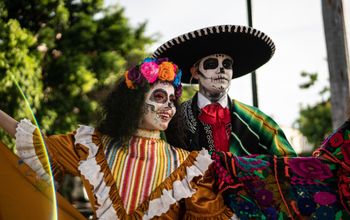 Princess' Day of the Dead celebration in the Riviera Maya