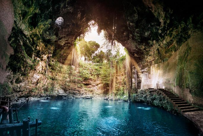 Cenote Ik Kil, Yucatan, Mexico