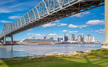 New Orleans' riverfront
