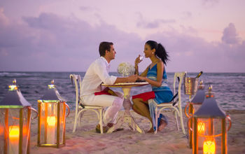 Romantic dinner at Emotions by Hodelpa Juan Dolio
