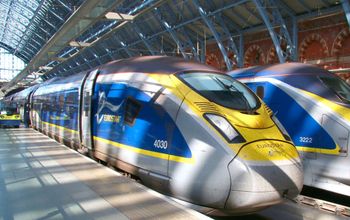 Eurostar, St. Pancras, London, Paris, Europe, rail