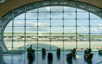 Charles de Gaulle International Airport, Paris, France,