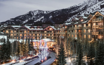 Four Seasons Resort and Residences Jackson Hole, Teton Village, Wyoming.