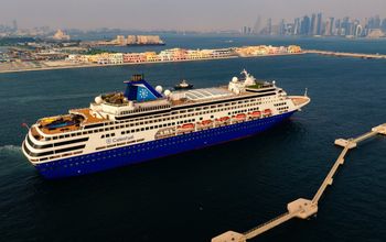 Celestyal Journey arrived in Doha, Qatar, on November 30