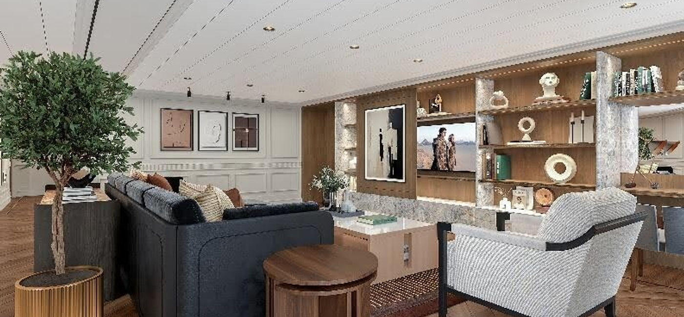 Image: A rendering of an Owner's Suite aboard Oceania Sonata (Photo Credit: Oceania Cruises)