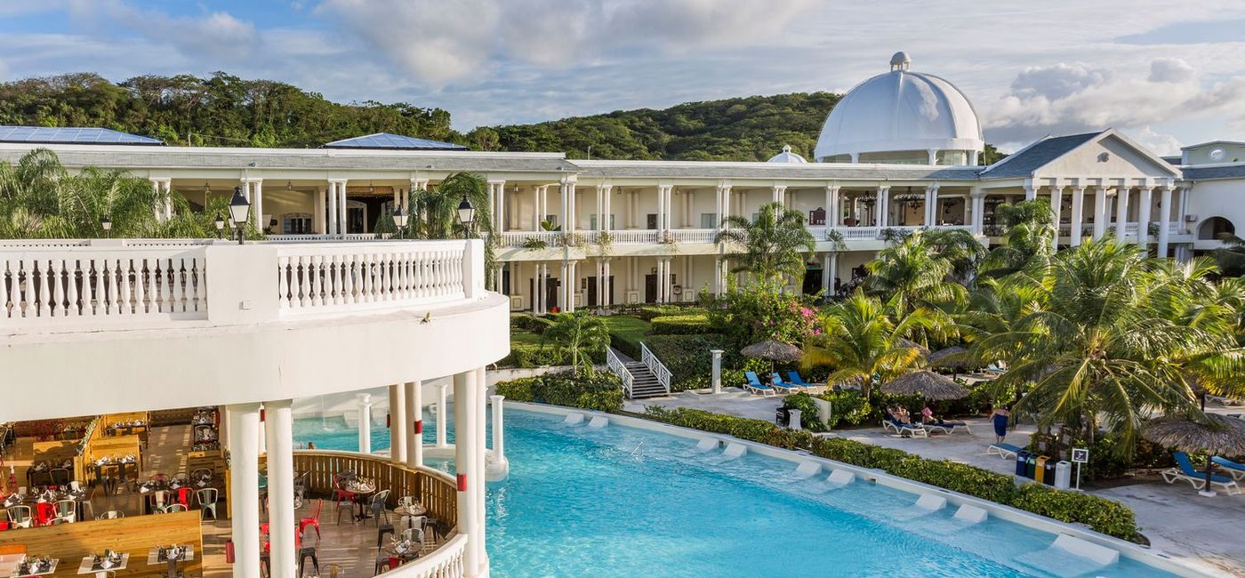 Image: Aerial view of the Grand Palladium Jamaica Resort & Spa. (Photo Credit: Palladium Hotel Group)