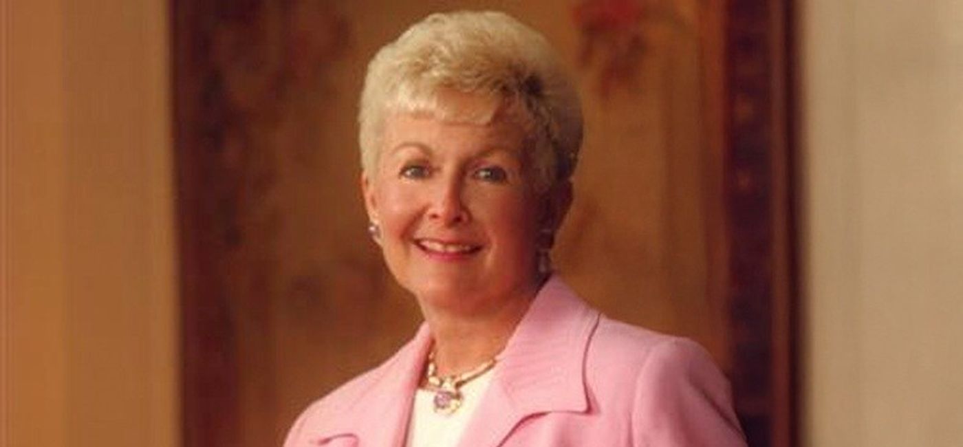 Image: Donna Rae Garff Marriott, the wife of J.W. "Bill" Marriott, Jr., Chairman Emeritus of Marriott International. (Photo Credit: Courtesy Marriott International)