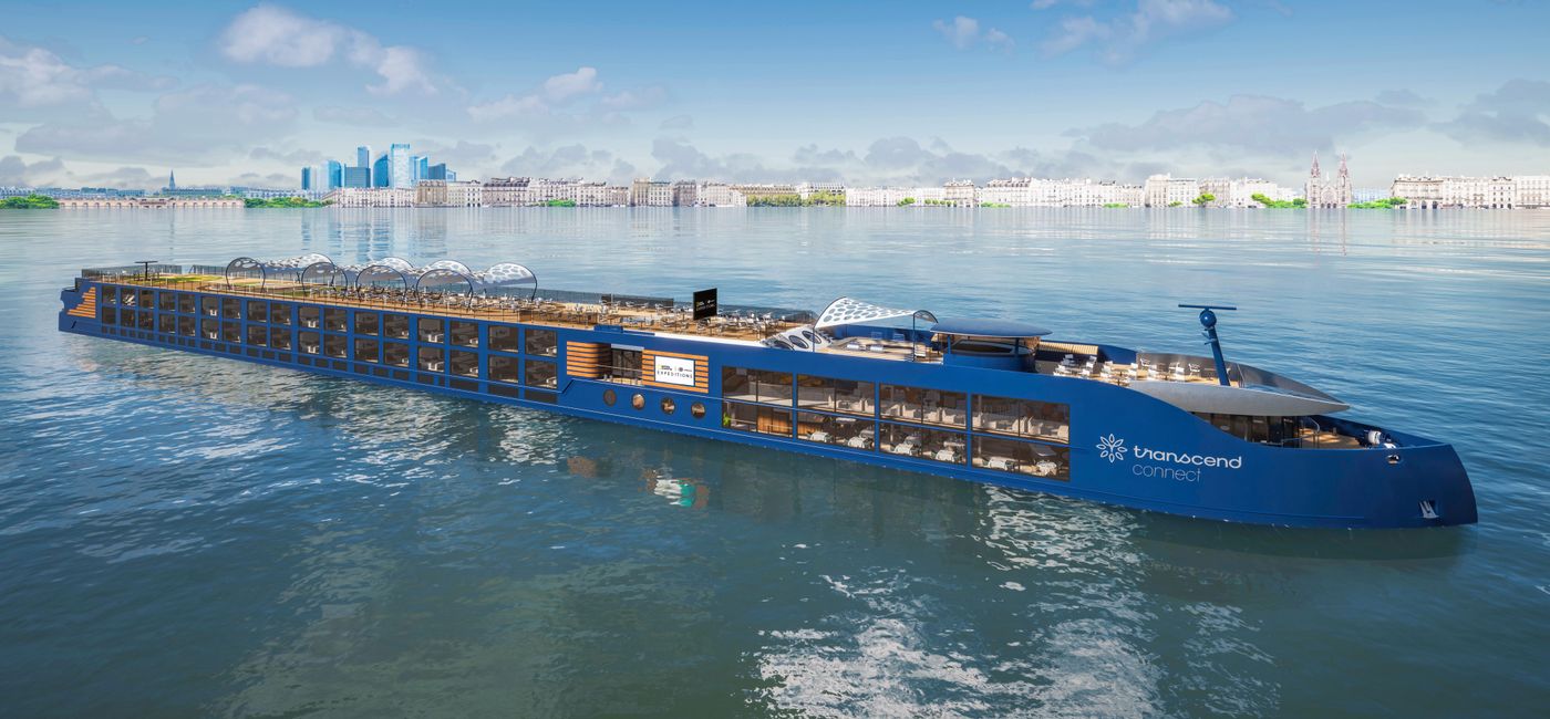 Image: Evolve will join sister ship Connect, pictured, on European waterways. (Photo Credit: National Geographic-Lindblad Expeditions)