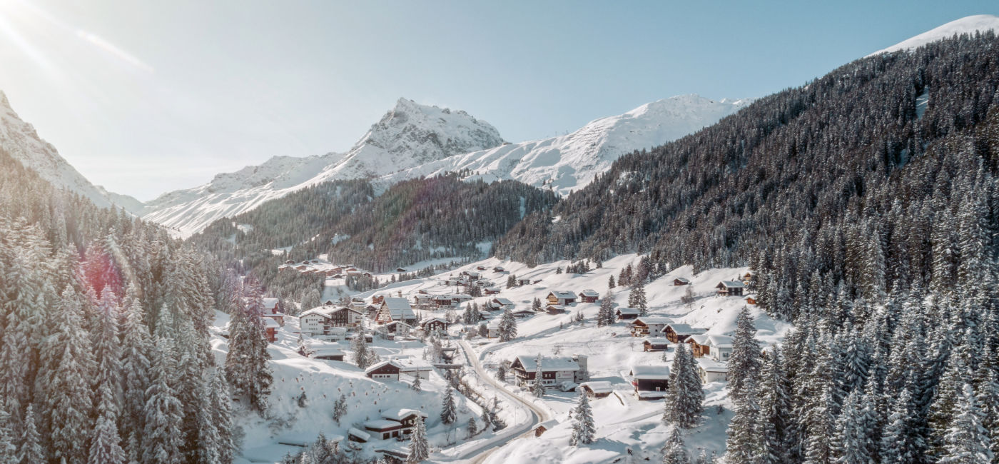 Image: Gargellen in winter, a ski resort in Montafon, Austria. (Photo Credit: Montafon Tourismus GmbH)