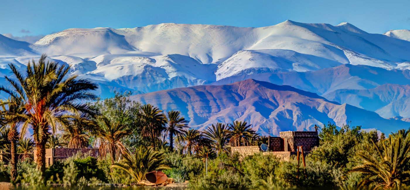 Image: Intrepid’s Mount Toubkal Winter Trek takes guests into Morocco’s Atlas Mountains (Photo Credit: Adobe Stock/Torval Mork)