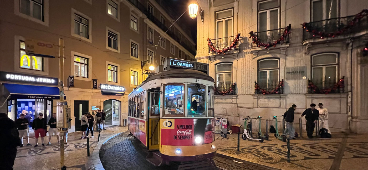 Image: Lisbon's iconic tram. (Photo Credit: Paul Heney)