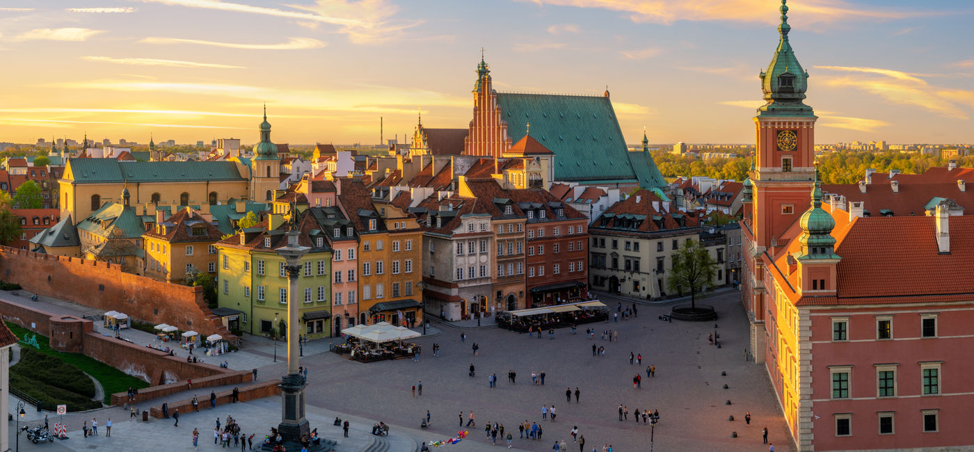 Image: Old Town, Warsaw, Poland. (Photo Credit: Mike Mareen/Adobe)