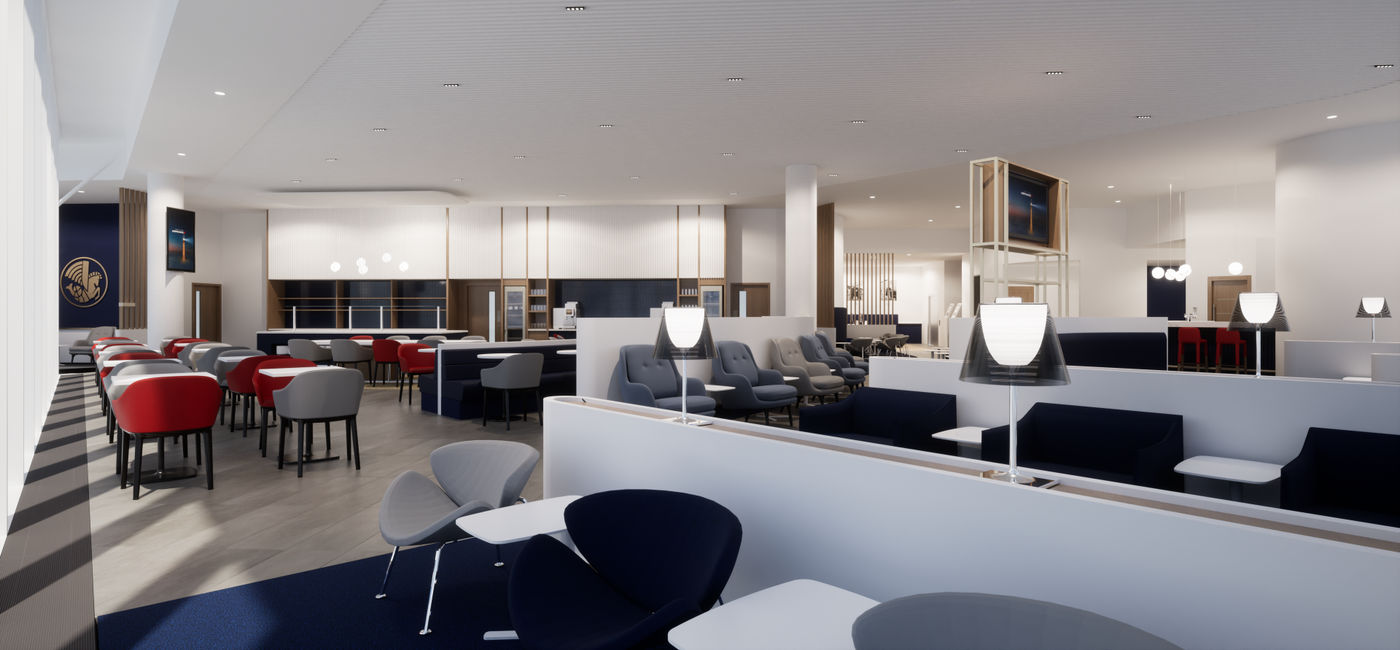 Image: Rendering of the new Air France lounge at London Heathrow coming this spring. (Photo Credit: Air France)