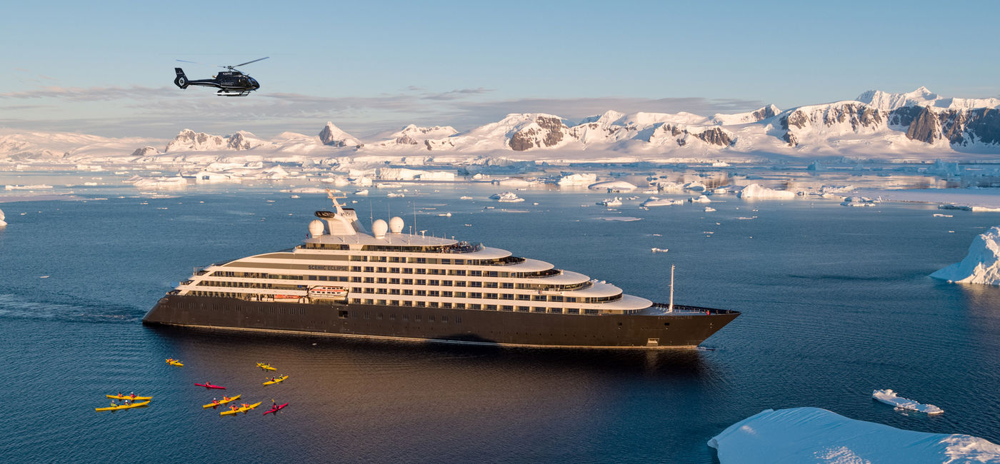 Image: Scenic Eclipse in Antarctica