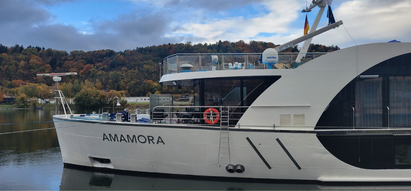 Image: The AmaMora in Vilshofen, Germany. (Photo Credit: Lacey Pfalz)