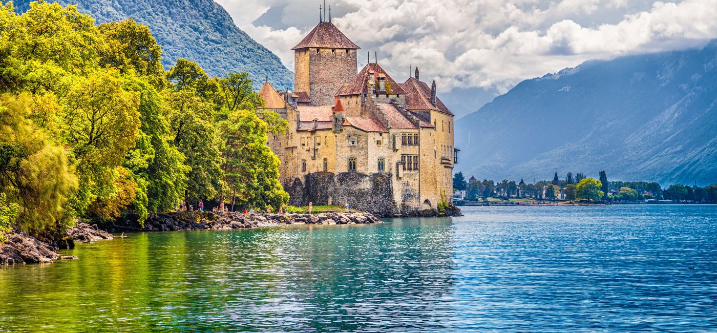 Image: The Chateau de Chillon on Lake Geneva. (Photo Credit: TTC Tour Brands)