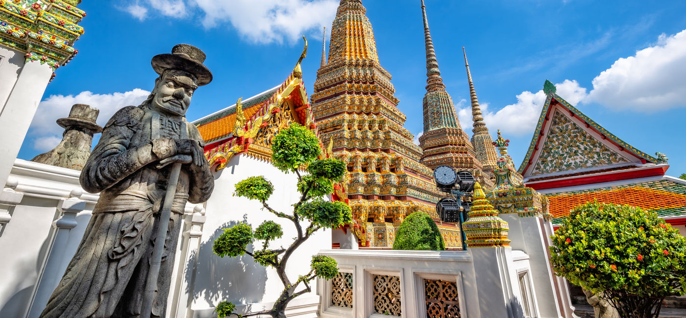 Image: The Temple of the Reclining Buddha in Bangkok, Thailand, also known as Wat Pho. (Photo Credit: Tourism Authority of Thailand)