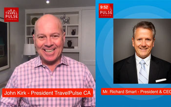 John Kirk Travel Analyst with TICO CEO Richard Smart