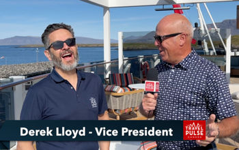 John Kirk with Derek Lloyd - NCL Prima Inaugural