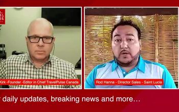 Kirk Talks Travel: Rod Hanna Live from Saint Lucia