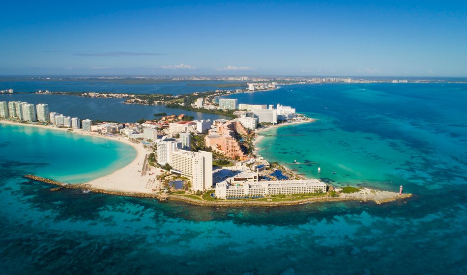 Cancun Hotel Zone.