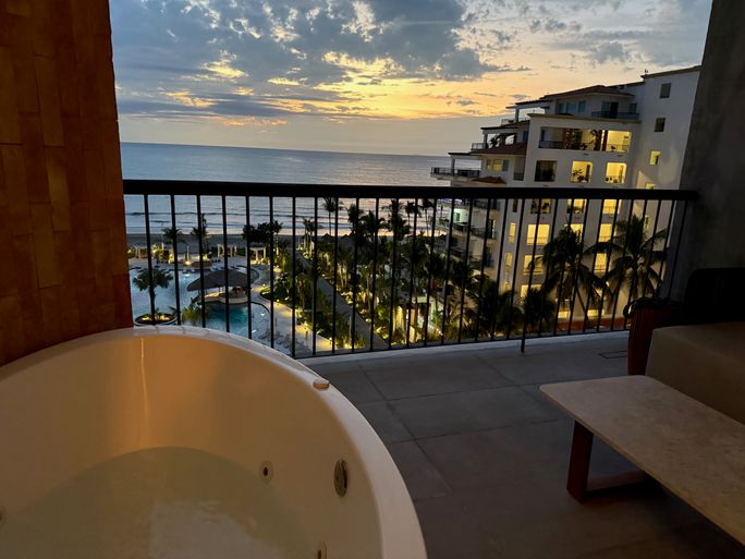 Patio view from UNICO 20°105° Hotel Riviera Nayarit