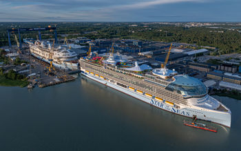 Legend of the Seas and Star of the Seas at Meyer Turku Shipyard in 2025