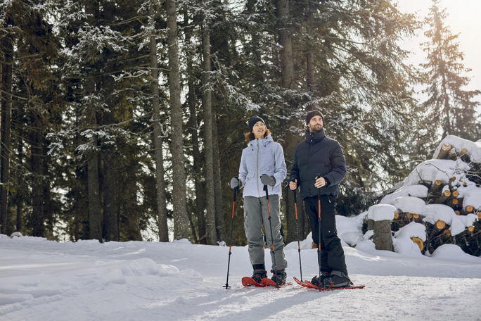 Snowshoeing at Six Senses Crans-Montana