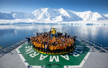 Group in Antarctica with Quark Expeditions