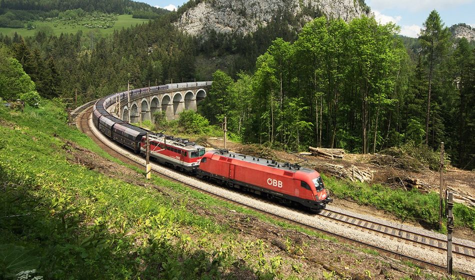 Train, Europe, rail, austria