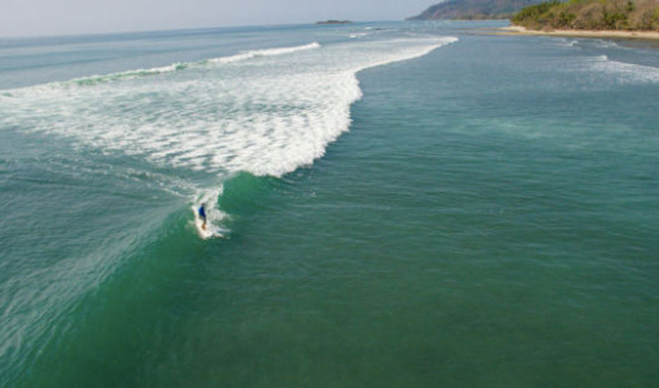 Central America is a region with powerful waves for surfer experts from around the world. (Photo via Colin Field).