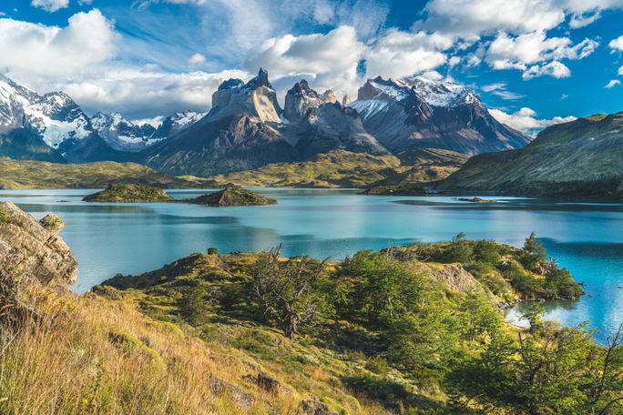 Torres del Paine National Park in Chile’s Patagonia region.