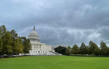 The US Capitol building in Washington, DC