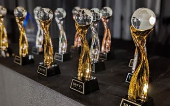 2022 Travvy Award Trophies, Travvys, Travvy Awards, Travvy,