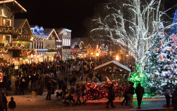 Christkindlmarkt in Leavenworth, Washington