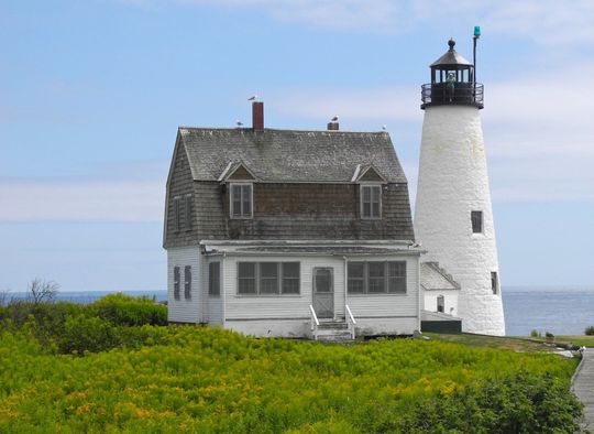 Lighthouse, Maine, Wood island Light